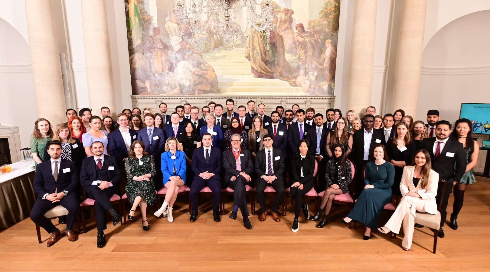 Group photo of new members